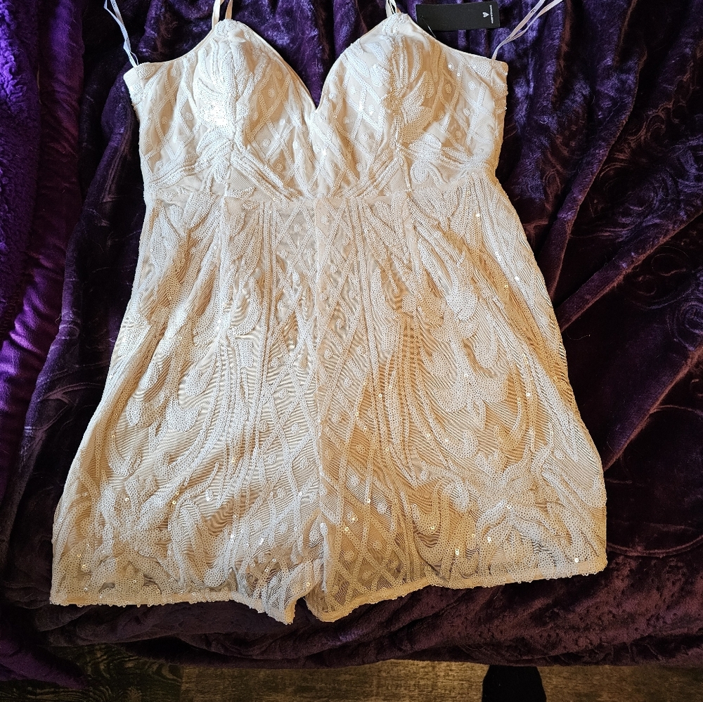 Xl sequin romper